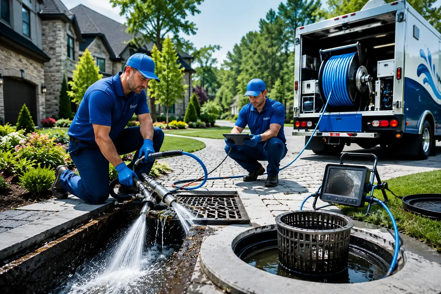 Local outdoor drain cleaning professionals in Portland, ME